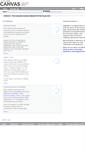 Mobile Screenshot of canvas.corcoran.edu