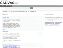 Tablet Screenshot of canvas.corcoran.edu