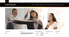 Desktop Screenshot of corcoran.com